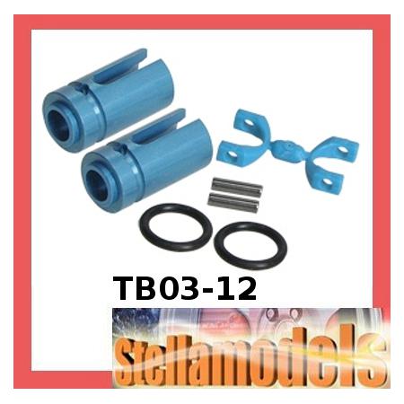 TB03-12 7075 Propeller Joint For Tamiya TB-03 1