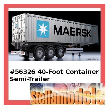 56326 40-Foot MAERSK Container Semi-Trailer 1