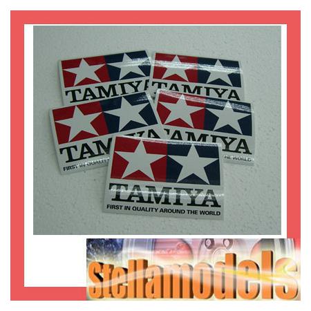 66748 Tamiya Clear Coated Sticker (M) 5 pcs 1