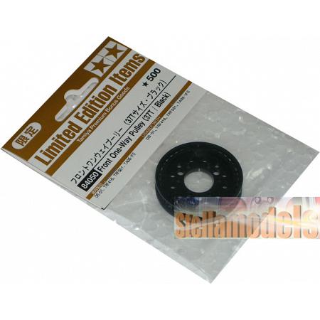 84050 Front One-Way Pulley (37T / Black) 1