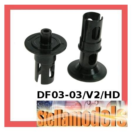 DF03-03/V2/HD Rear Diff. Shaft HD Ver. 2 For DF-03 Chassis 1