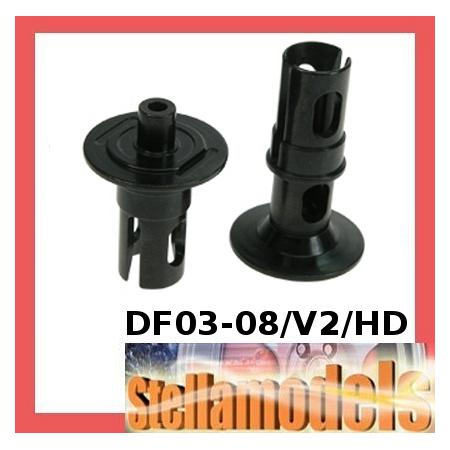 DF03-08/V2/HD Front Diff. Shaft HD Ver. 2 For DF-03 Chassis 1