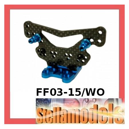 FF03-15/WO Rear Shock Tower Mount For FF-03 1