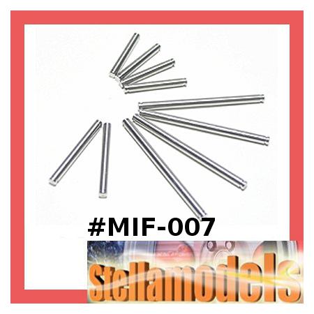 MIF-007 64 Titanium Suspension Shaft Set For MINI INFERNO 1