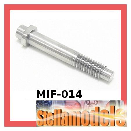 MIF-014 64 Titanium Slipper Gear Shaft For MINI INFERNO 1