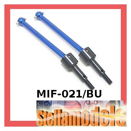 MIF-021/BU Front Swing Shafts (1 pr) For MINI INFERNO BLUE 1