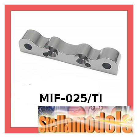 #MIF-025/TI Alum Front Suspension Holder For MINI INFERNO Titanium Color 1