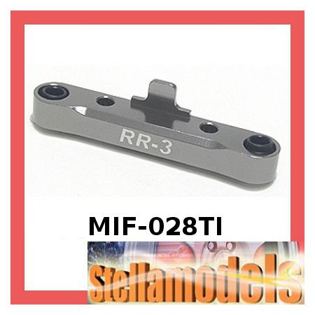 #MIF-028/TI Rear Susp Holder (3 Degrees) For MINI INFERNO Ti 1