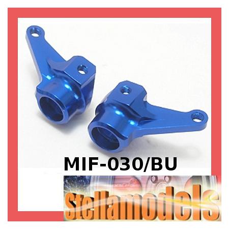 MIF-030/BU Alum Steering Block For MINI INFERNO Blue 1