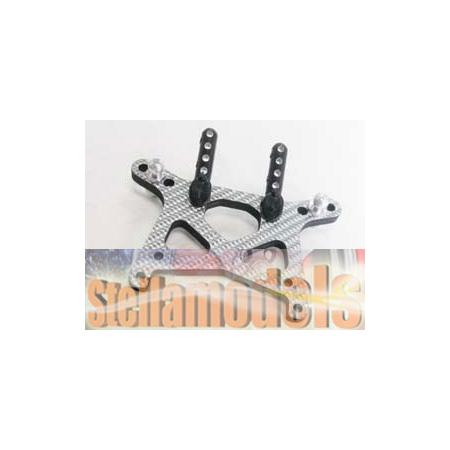 #MT-006A SSG Graphite Front Shock Tower Plate for Mini-T 1