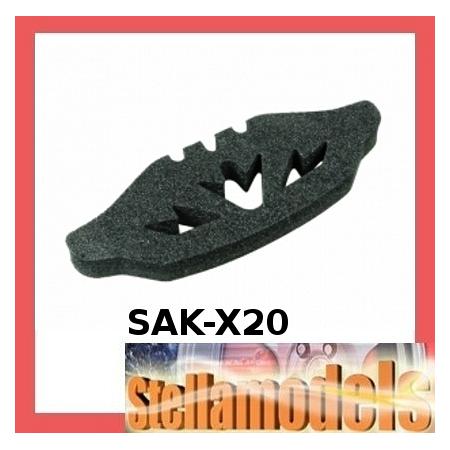 SAK-X20 Foam Bumper for 3racing Sakura XI 1