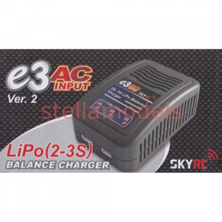 SK-100081-03 e3 Ver. 2 LiPo(2-3S) Balance Charger (AC INPUT) 1