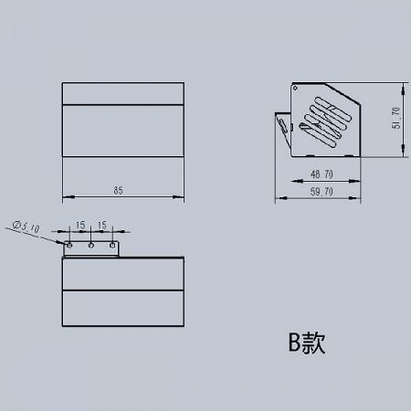 1/14 Aluminum Toolbox Type-B [LESU] 2