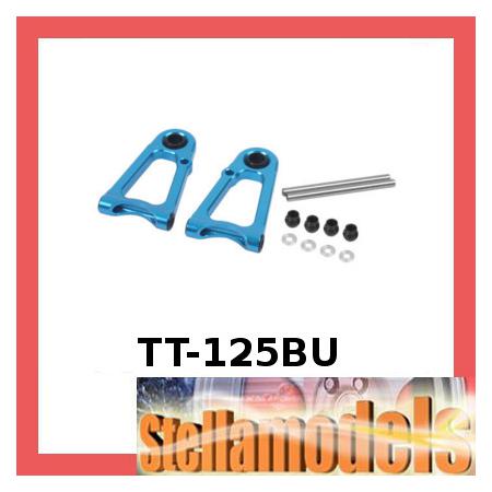 #TT-125BU Aluminum Front Upper Arm Set for TT-01, TT-01 Type-E 1