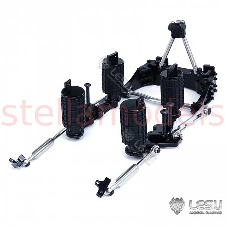 1/14 Tractor truck rear (RF) airbag suspension assembly [LESU X-8023-A] 1