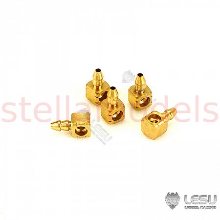 Brass Hydraulic Nozzles 3x2mm (Y-15639-A1, 5Pcs.) [LESU] 1