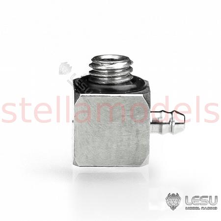 Elbow outlet M3 hydraulic nozzle (2x1mm tubing) [Y-1544-B] 1