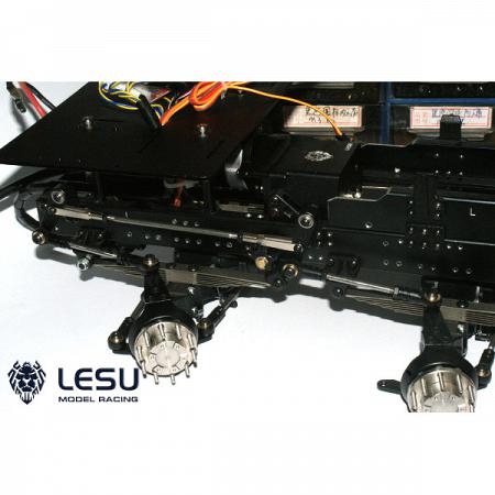 Steering Linkage Tie Rod Set for 8x8 / 8x4 1/14 R/C Trucks (G-6020-A, Std.) [LESU] 2