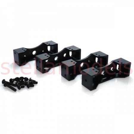 Aluminum chassis cross member set (4pcs.) for Volvo FH12 and Scania R470 (L-1101) [LESU] 2