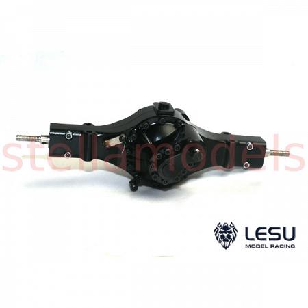 All Metal Rear Axle with Diff. Lock with pass through (RF) (Q-9012) 1