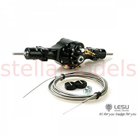 All Metal Rear Axle with pass through and diff lock (Q-9018) 1