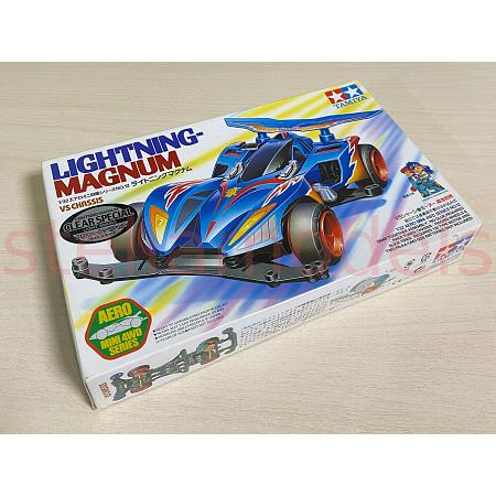 94463 LIGHTNING-MAGNUM CLEAR SPECIAL LIGHT SMOKE (VS CHASSIS) [TAMIYA 94463] [OLD STOCK] 1