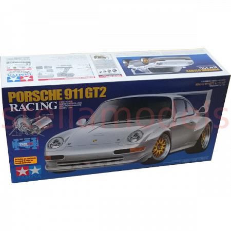 47321 TA02SW Porsche 911 GT2 Racing w/ESC(TBLE-02S) 1
