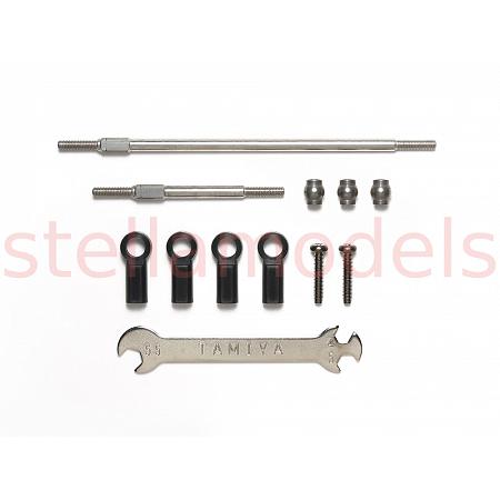 CC-02 Stainless steel adjustable tie-rod set [TAMIYA 54929] 1