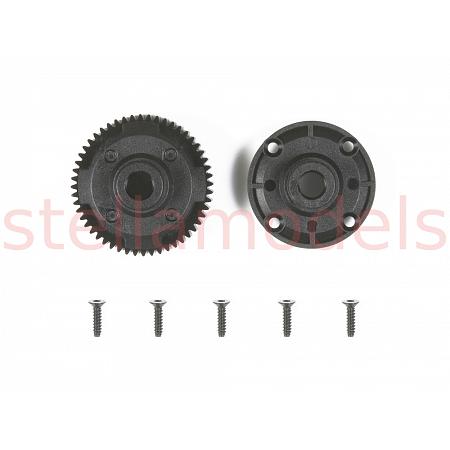 TA06 Rear Gear Differential Case Set (52T) [TAMIYA #51462] 1
