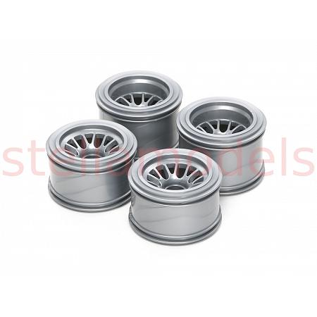 F104 Mesh Wheel Set for Rubber Tires [TAMIYA 51398] 1