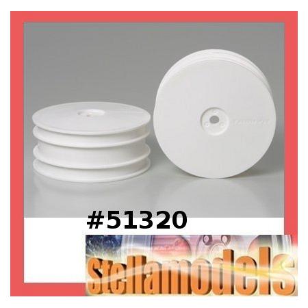 51320 DB01 Dish Wheels (Front/White) 1