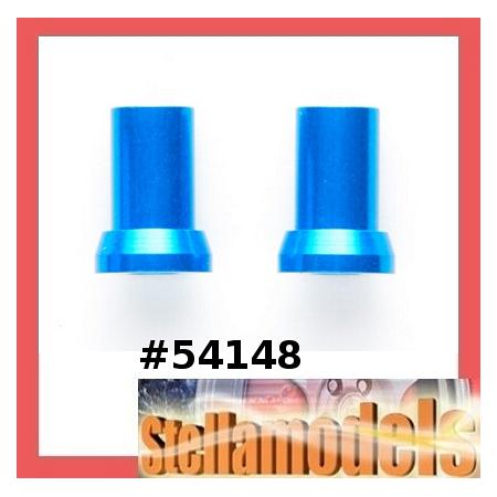 54148 DB01 Aluminum Steering Post (Blue) 1