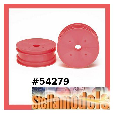 54279 DN-01 Front Dish Wheels (Pink) 1