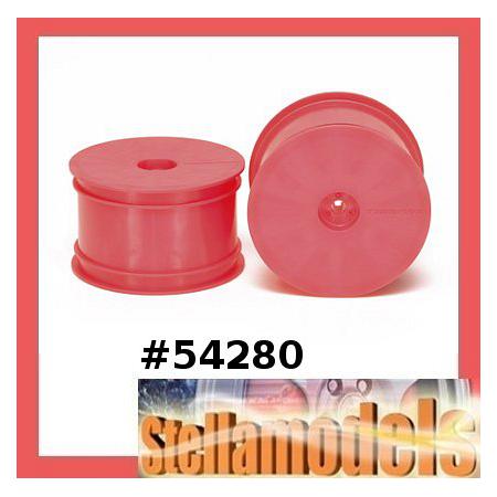 54280 DN-01 Rear Dish Wheels (Pink) 1