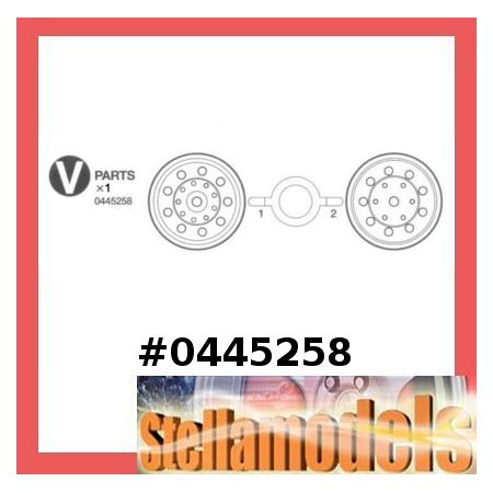 0445258 V-Parts (V1 & V2, 1pc.) for 56318/56321 Scania R470 1