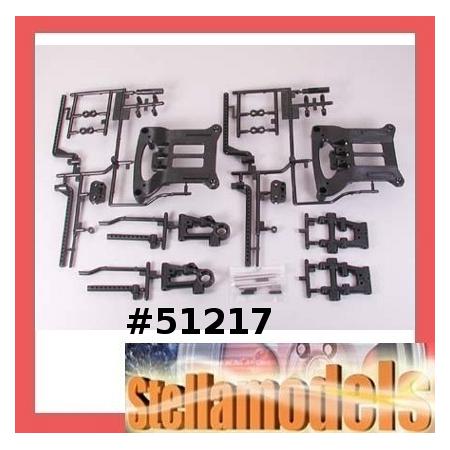 51217 TT-01D B Parts (Suspension Arms) 1
