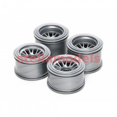 51398 F104 Mesh Wheel Set for Rubber Tires 1