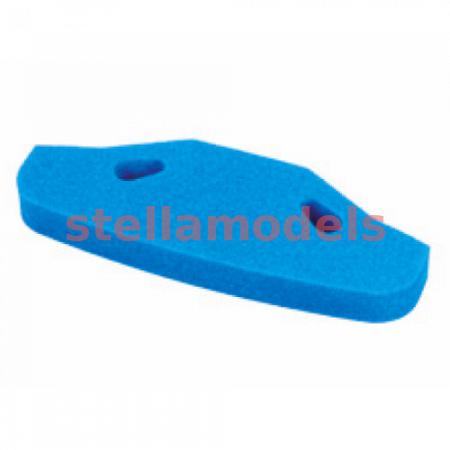 53683 TT-01 Urethane Bumper M / (Blue) (TT01, TGS) 1