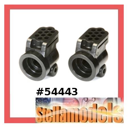 54443 XV-01 Carbon Reinforced E Parts (Rear Uprights) 1