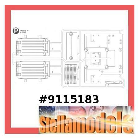 9115183 P-Parts for 56318/56321 Scania R470 1