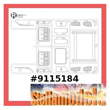 9115184 R-Parts for 56318/56321 Scania R470 1