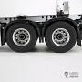 Aluminum Rear Wheels (4Pcs.) for 1/14 R/C Tractor Trucks & Trailers  (W-2050) [LESU] 6