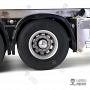 Aluminum Rear Wheels (4Pcs.) for 1/14 R/C Volvo Trucks (W-2052) [LESU] 8