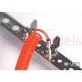 Coiled Air Hose Set (Black, Red, White) for 1/14 R/C Tractor Trucks [LESU] 5