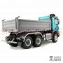 1/14 Hydraulic 3-way 6x6 dump truck without cab body [LESU LS-A0009] 8