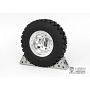 Spare wheel/tire with holder and chocks for 1/14 Trucks (G-6152) [LESU] 3