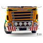 Front lower grille LED(4) spotlight set for TAMIYA Scania R470 / 620 (S-1253-B) [LESU] 6